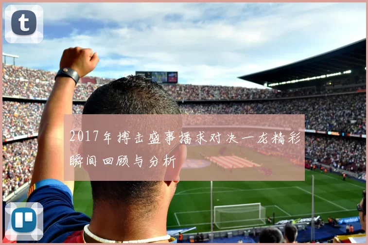 2017年搏击盛事播求对决一龙精彩瞬间回顾与分析