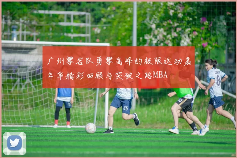 广州攀岩队勇攀高峰的极限运动嘉年华精彩回顾与突破之路MBA